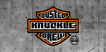 BUSTED KNUCKLE CREW HARLEY SHIELD