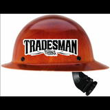 Tradesman text contour