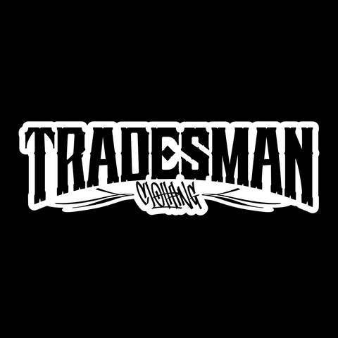 Tradesman text contour